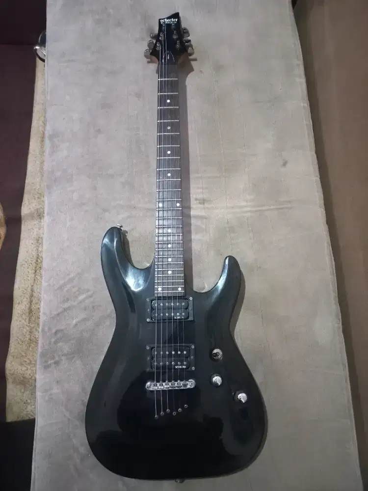 Gitar merk schecter diamond series omen 6 asli original MII