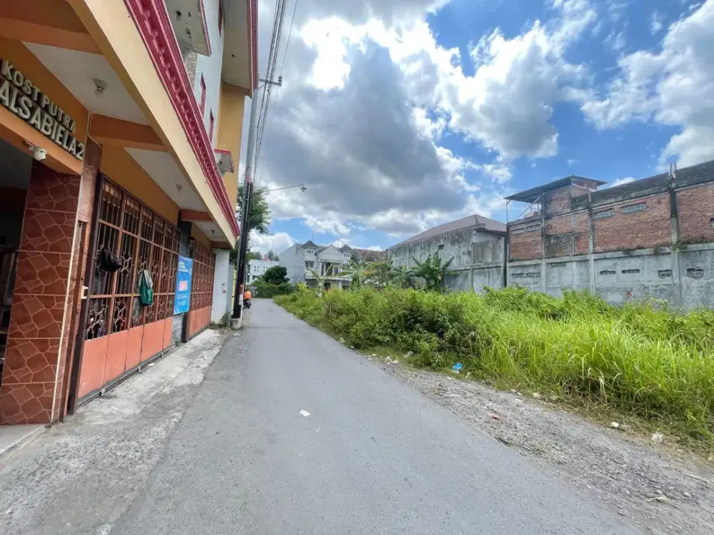 Tanah Dijual di Belakang Kampus YKPN Seturan Depok Sleman Jogja
