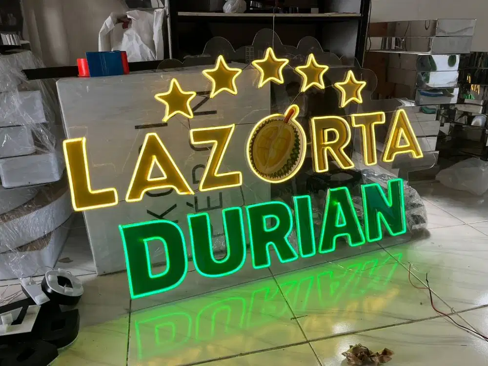 Neon Sign/ Neon Flex/ Huruf Timbul/ Papan Nama Akrilik/ Neon Box