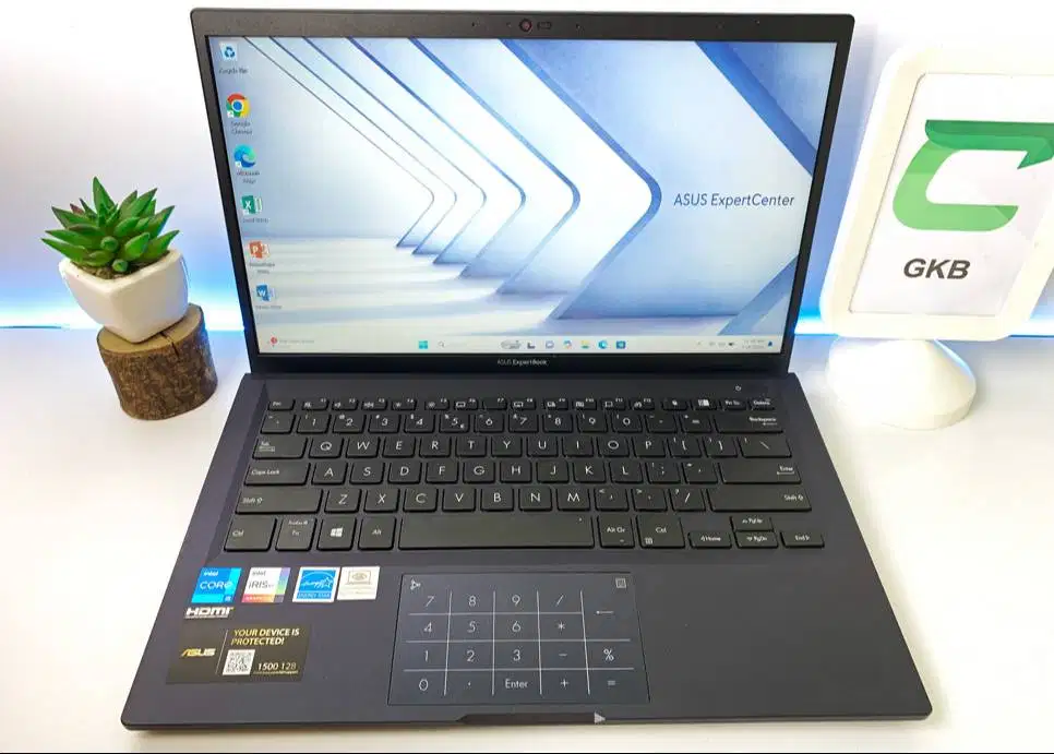 Laptop Asus ExperBook Mulus core i5 1135G7 Ram 16gb FHD IPS NumberPad