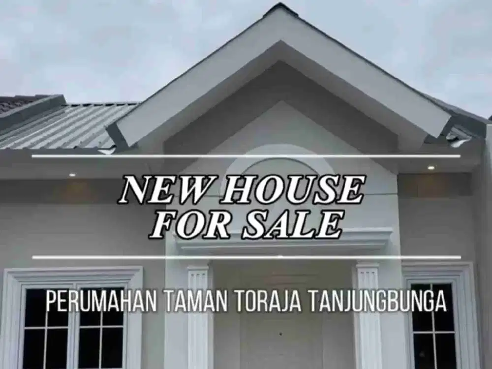 Di Jual Murah Rumah Baru, di Taman toraja Tanjung bunga, Mks