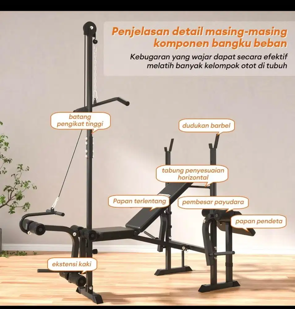 Alat fitness rumahan