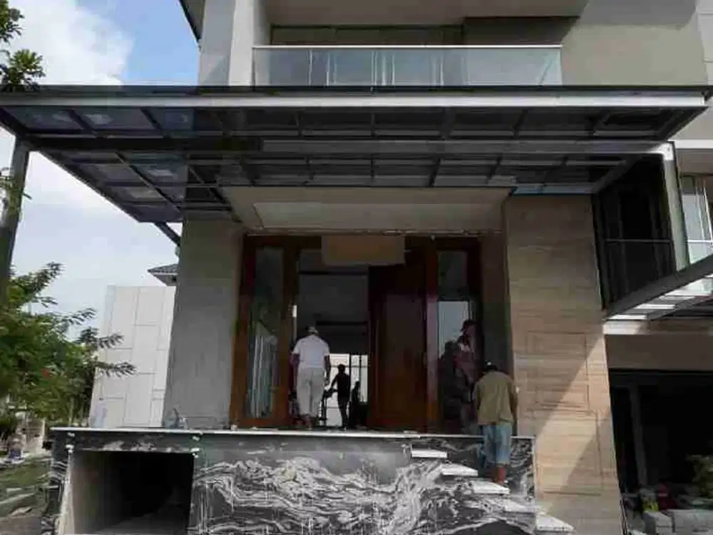 DIJUAL CEPAT RUMAH GOLF ISLAND FULL DESAIN INTERIOR MODERN SIAP HUNI