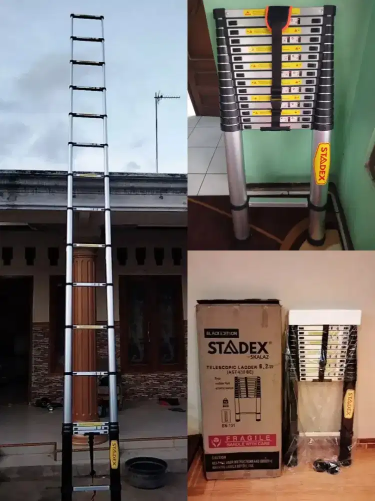 Tangga teleskopik single bisa cod