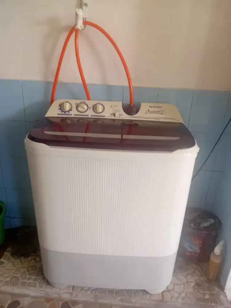 Mesin cuci Sharp 2 tabung