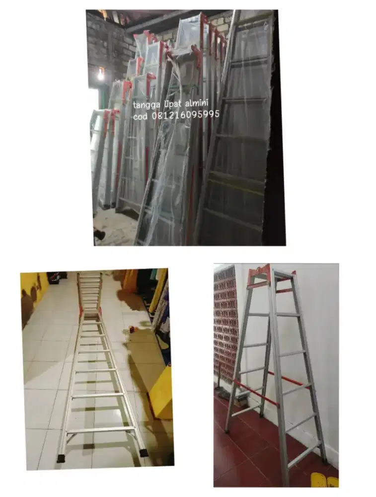 Tangga lipat alminium COD