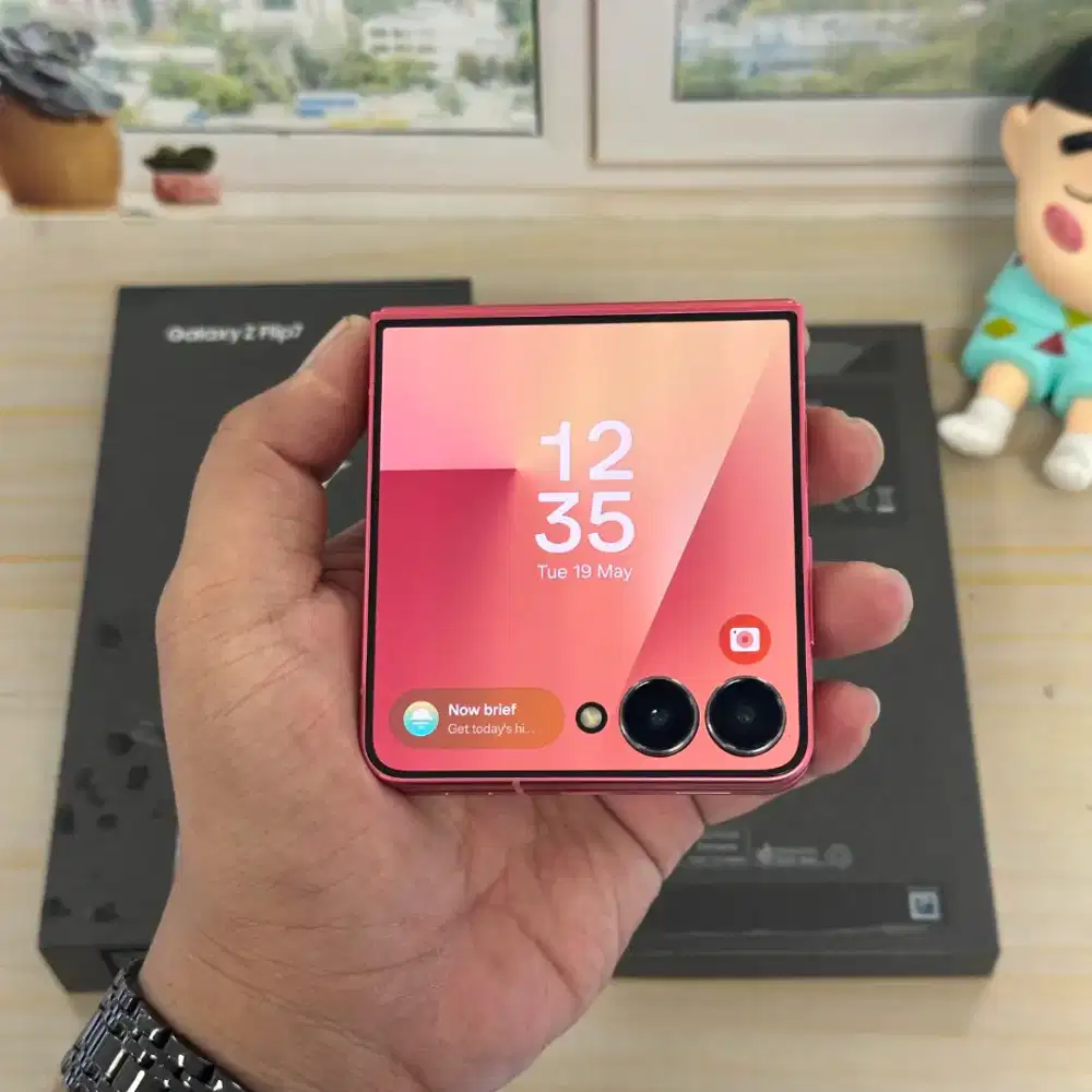 Samsung Z Flip 7 12/512 Coral Red Inter Beacukai