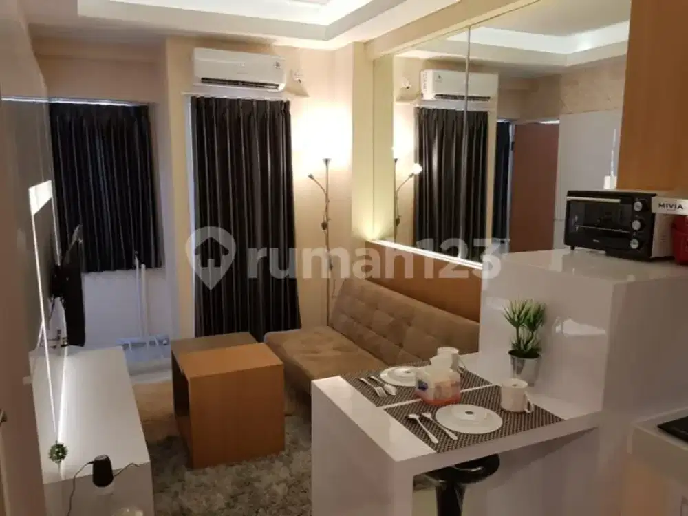 Jual Rugi Apartemen 2 BR Full Furnish Puncak Dharmahusada Sby