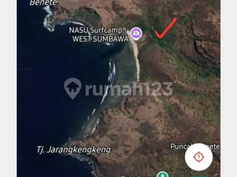 Dijual Tanah super strategis di Pantai Nasu Jelenga, Sumbawa