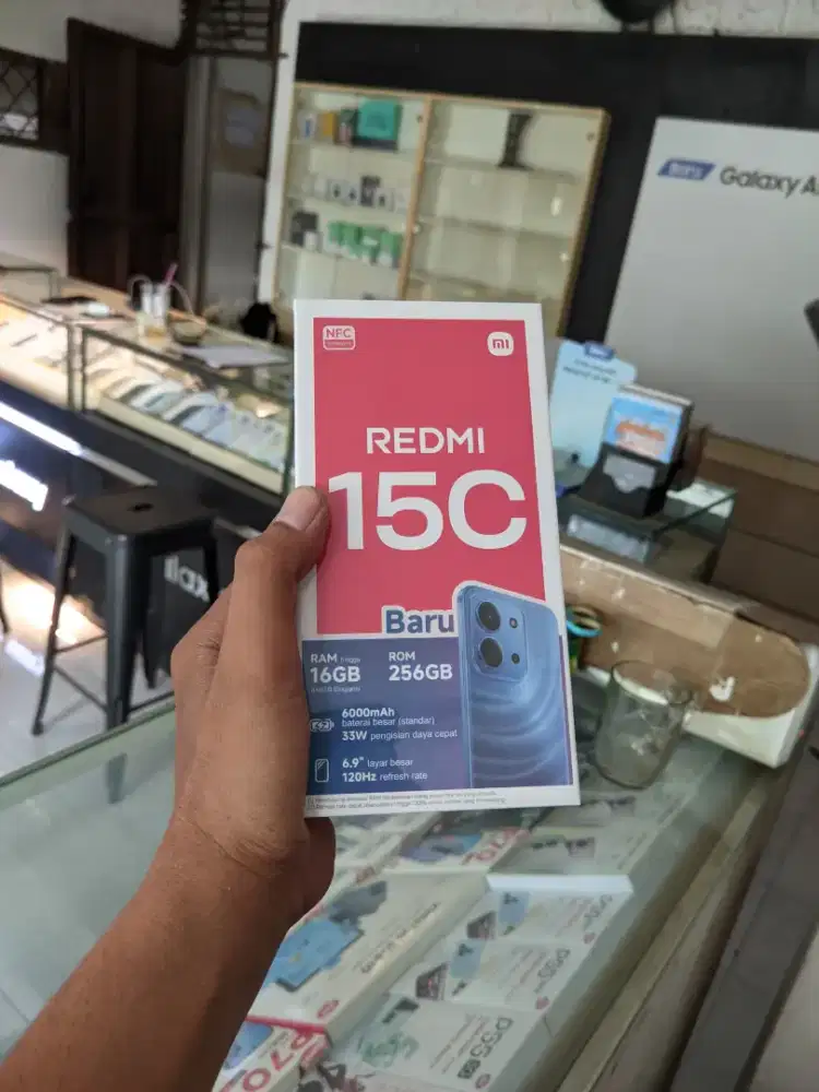 [ Fast respon WA ] Xiaomi Redmi 15C NFC 8+8/256 Garansi resmi 15bln