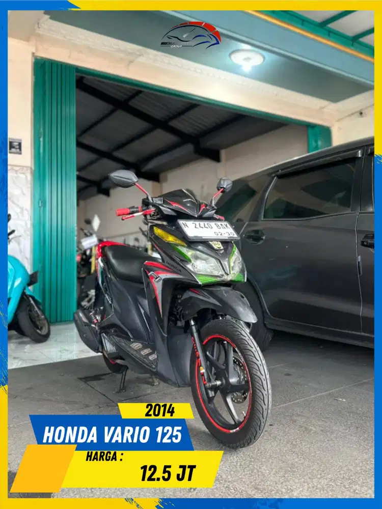 HONDA VARIO 125 2014 MURAH MERIAH BOSSKU HIKMAH MOTOR KEPUH MALANG