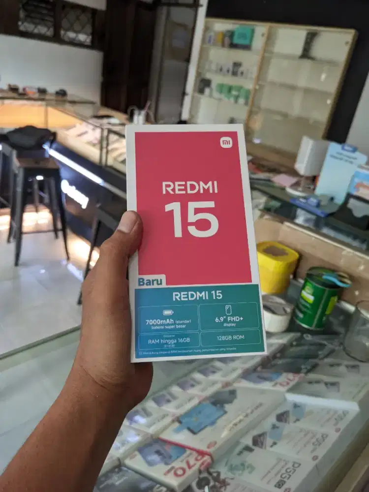 [ Fast respon WA ] Xiaomi Redmi 15 NFC 8+8/256 Garansi resmi 15bln