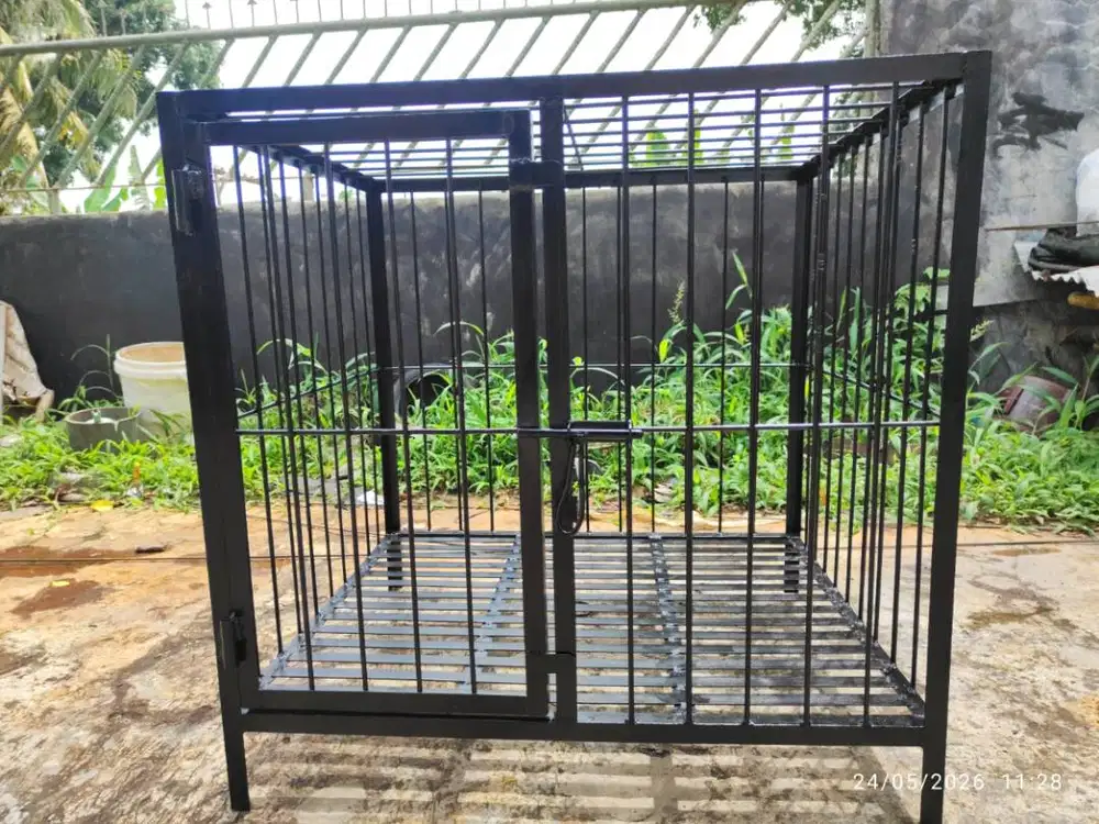 Kandang anjing baru murah
