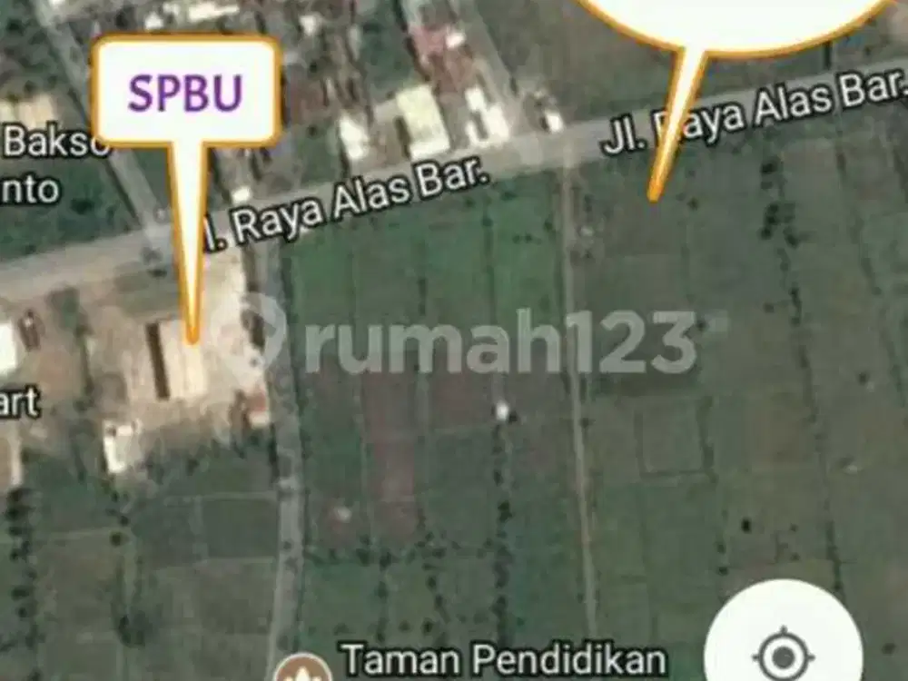 Dijual Tanah Strategis, Pinggir Jalan Raya Alas Barat, Sumbawa