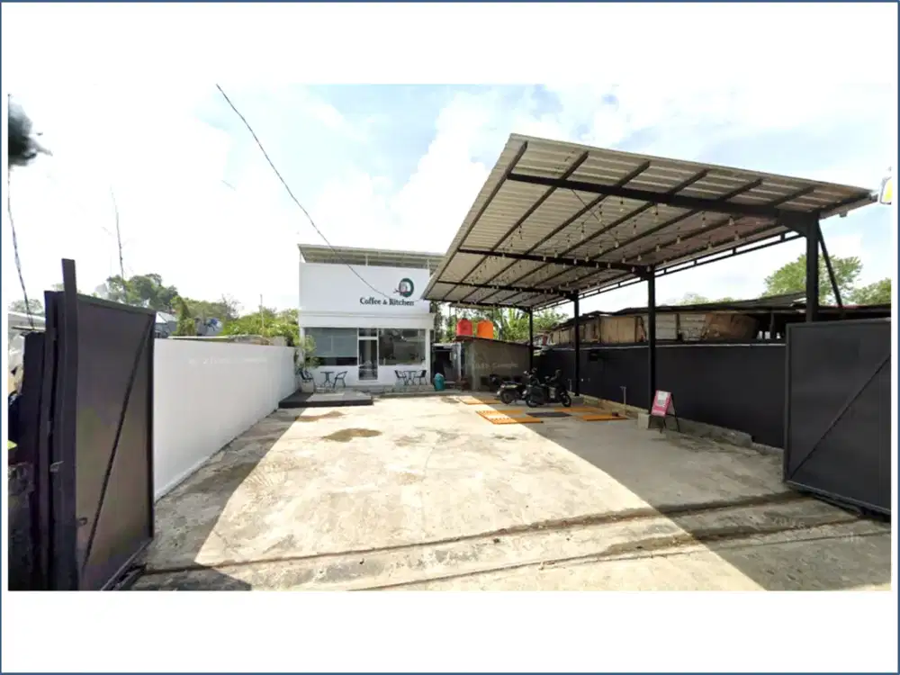 Dijual Tanah + Usaha Carwash & Cafe di BJBJ, Lokasi Ramai Dekat Bandara!