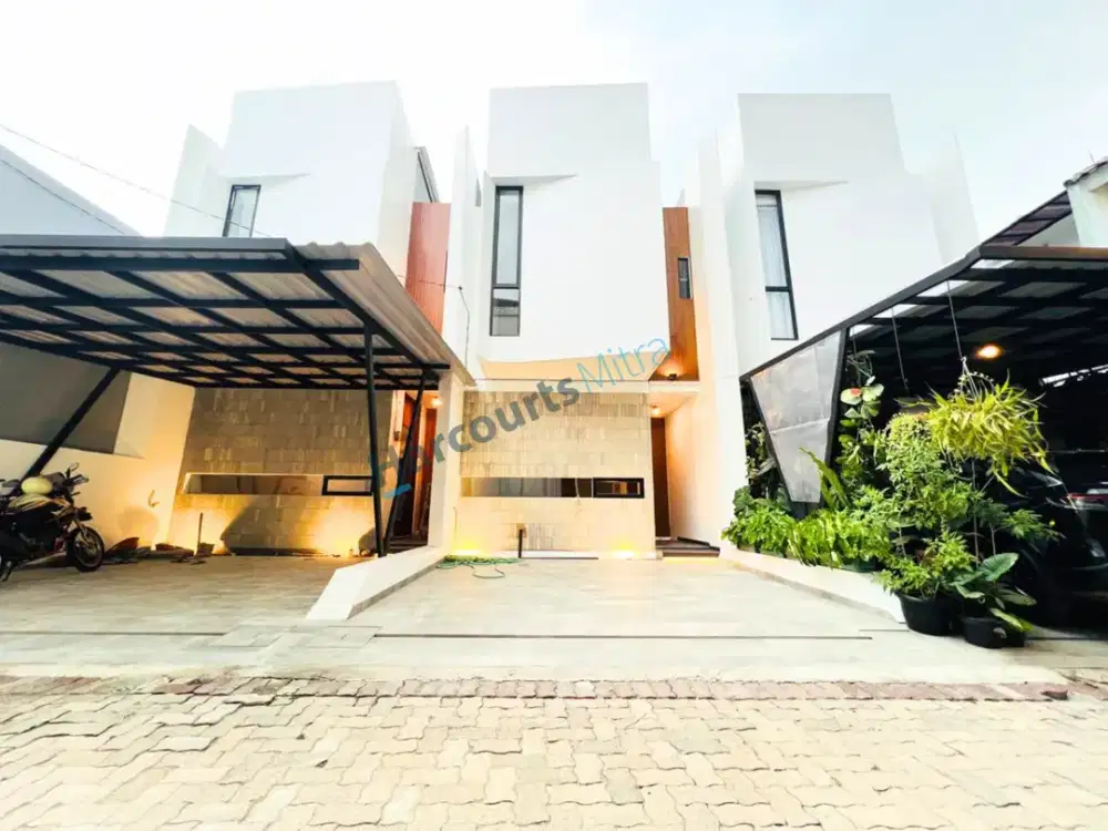 RUMAH MODERN, BAGUS, MINIMALIS DI PONDOK KELAPA, JAKARTA TIMUR – (AR)