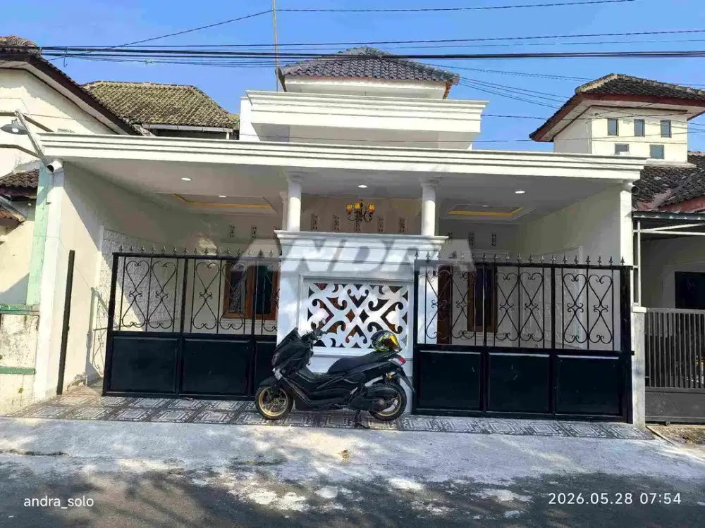 Rumah Gentan Purbayan Mangesti Raya Sukoharjo Solo dekat Laweyan