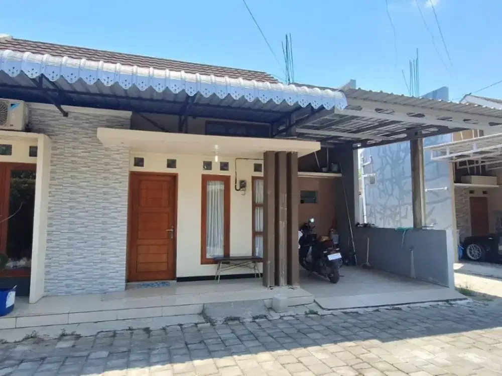DIJUAL RUMAH CLUSTER MURAH DI GEDONGAN COLOMADU