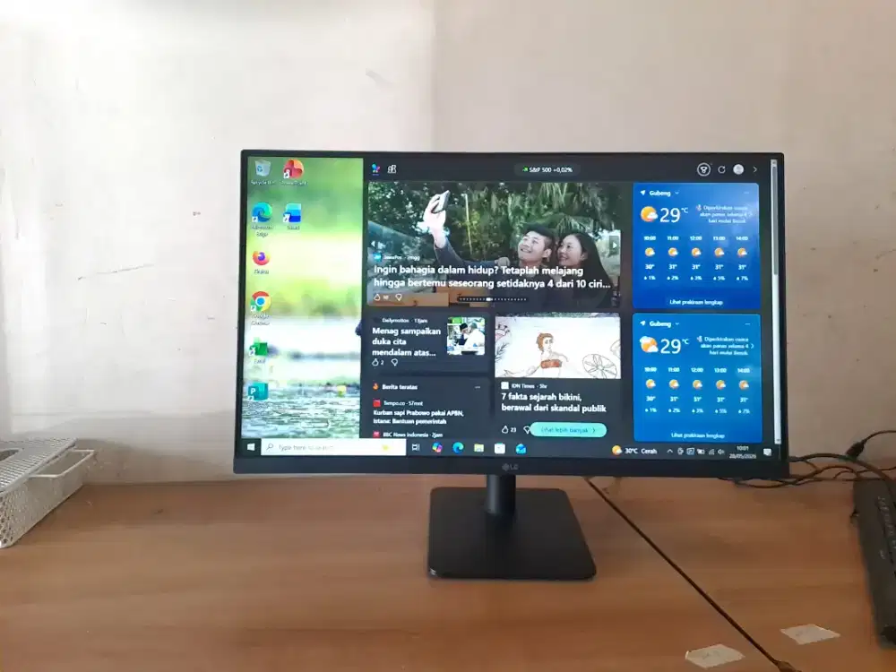 LED LG 27Mp400 27 INC FULL HD,HDMI/VGA , IPS ,FRAMELESS
