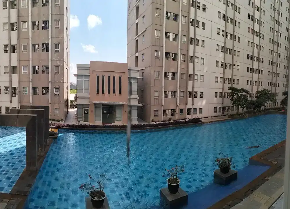 Puncak Kertajaya Dijual studio pojok view pool tetangga ITS