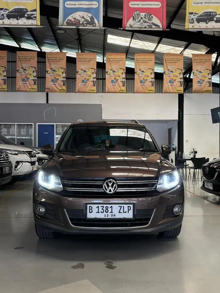 Istimewa Jamin dan Garansi VW Tiguan 1.4 Tsi AT HighLine 2013 Cokelat