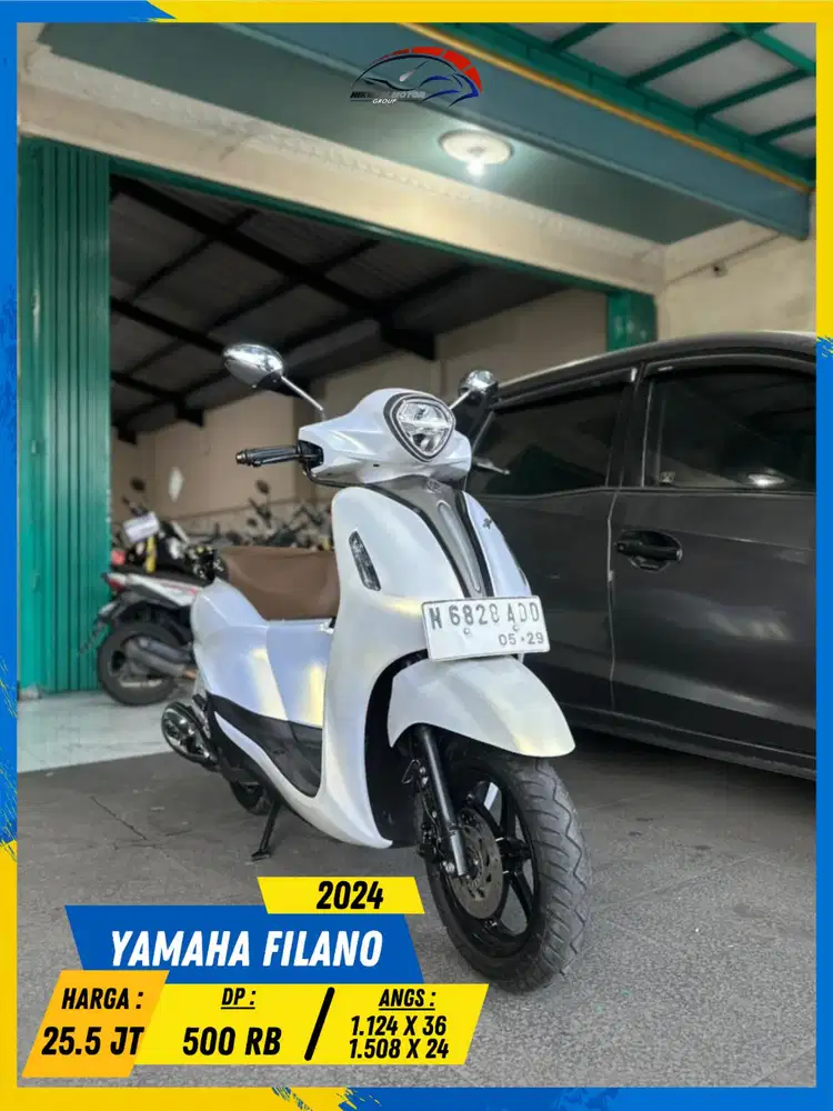 YAMAHA GRAND FILANO 2024 BEKAS RASA BARU HIKMAH MOTOR KEPUH MALANG