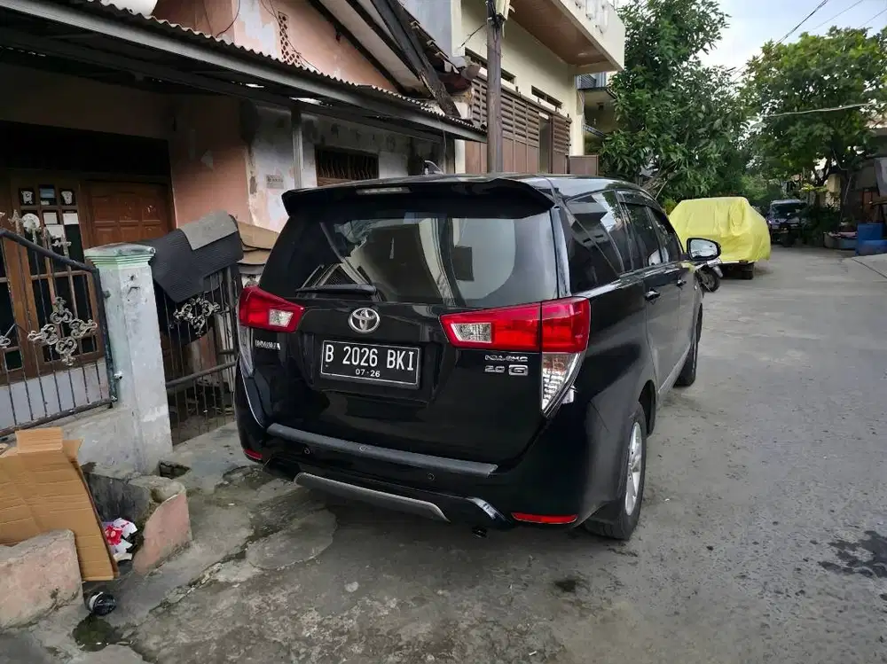 Toyota Kijang Innova Inova Reborn G AT Matic Tahun 2016 Hitam , 2017