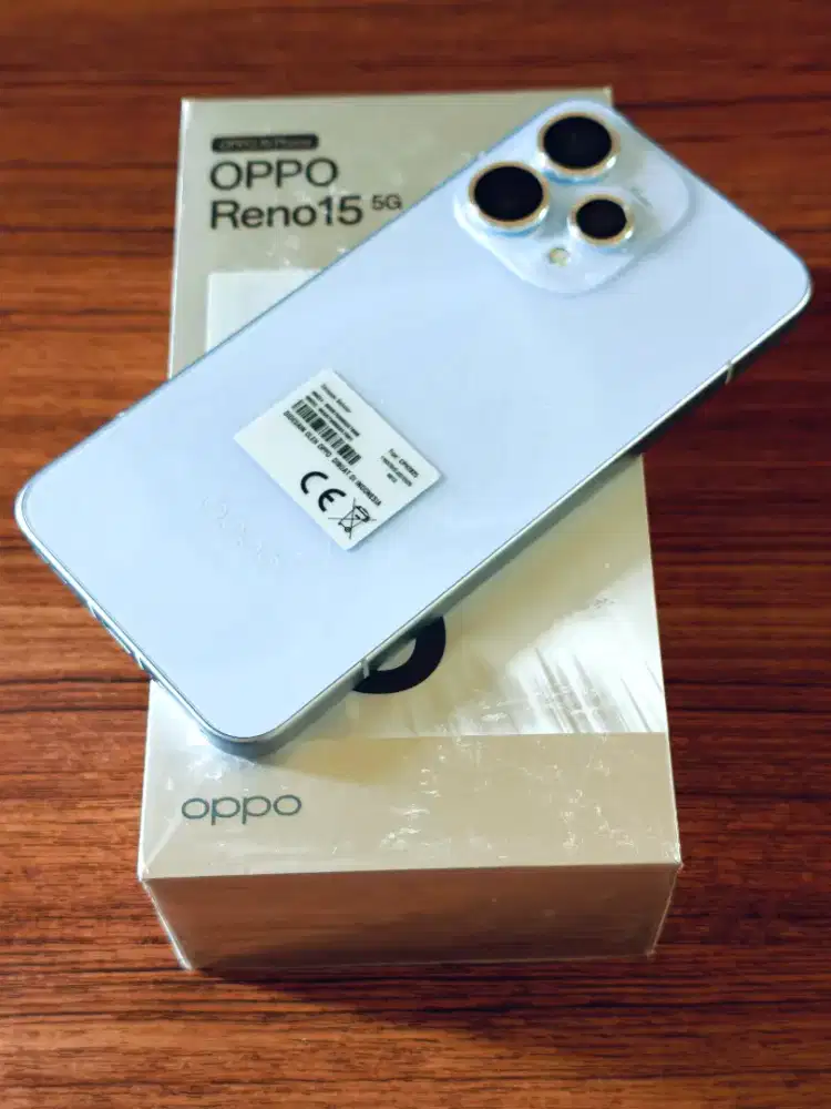 Oppo Reno 15 5G 12 256gb Mulus 99% like New