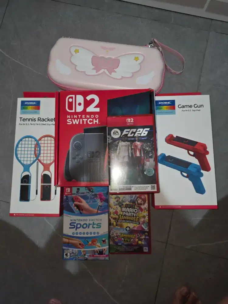 Nintendo Switch 2 + Games & Aksesoris