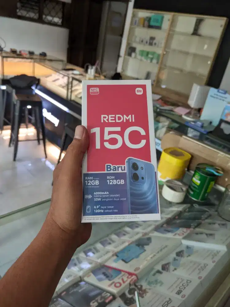 [ Fast respon WA ] Xiaomi Redmi 15C NFC 6+6/128 Garansi resmi 15bln