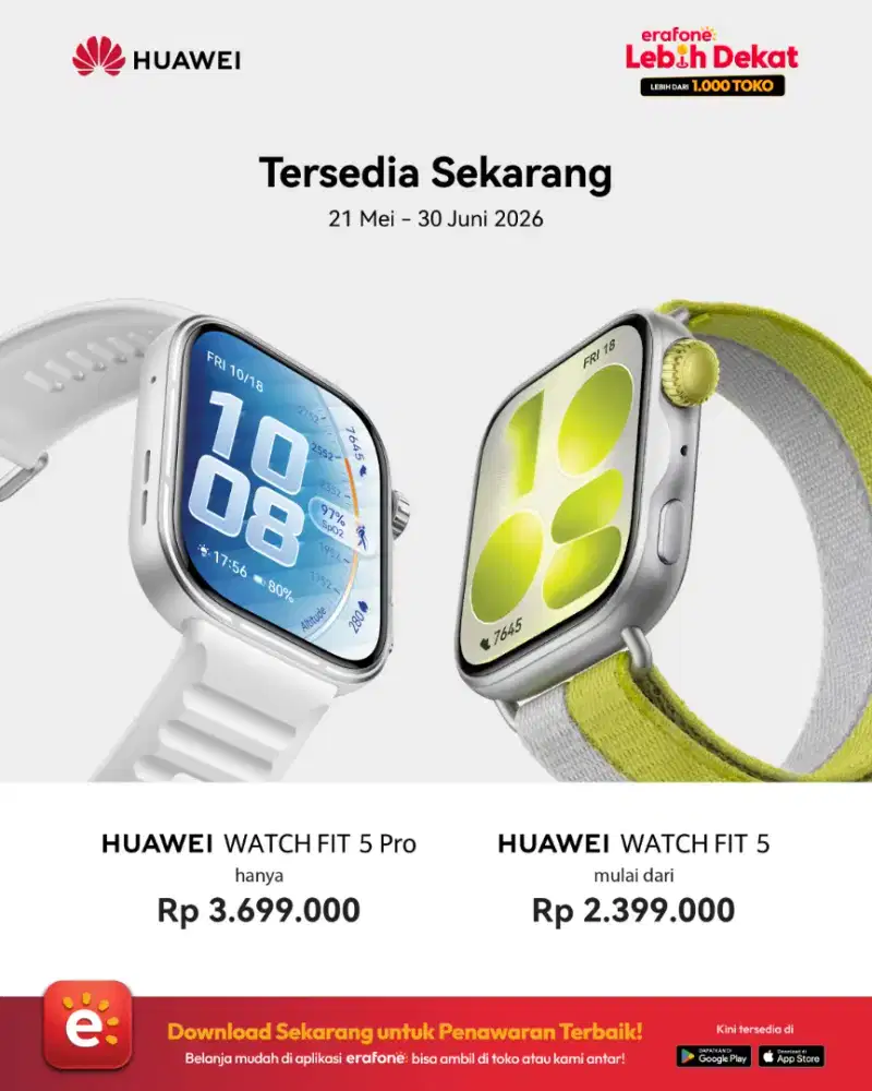 Huawei Fit 5 Resmi