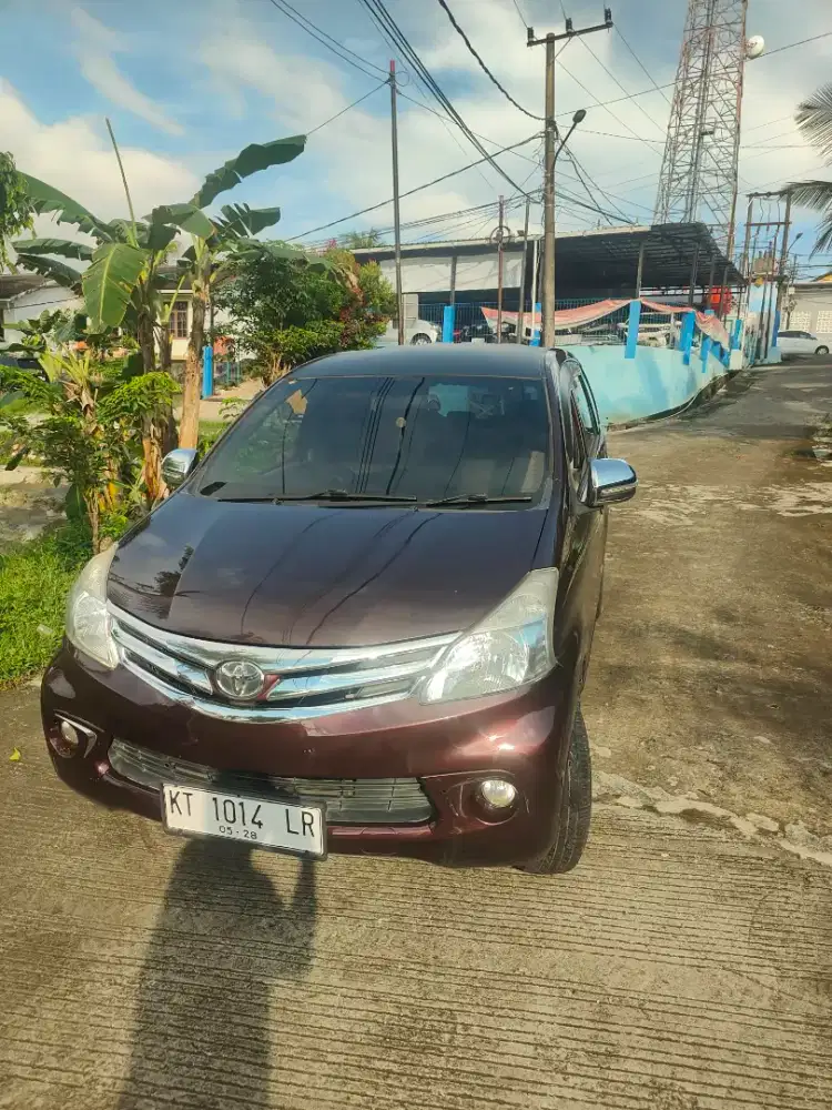 New Avanza G manual 2013 km 180rb pemakaian pribadi