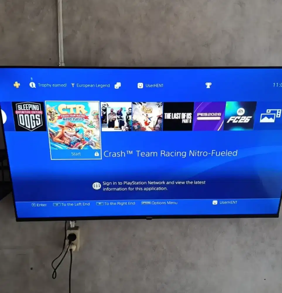 PS4 full set stik dua dus ada