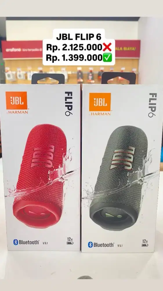 JBL FLIP 6 PROMOOO