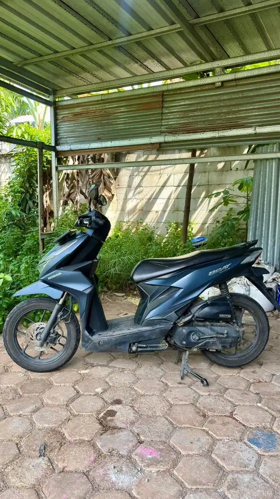 Honda Beat deluxe cbs iss biru matte 2023