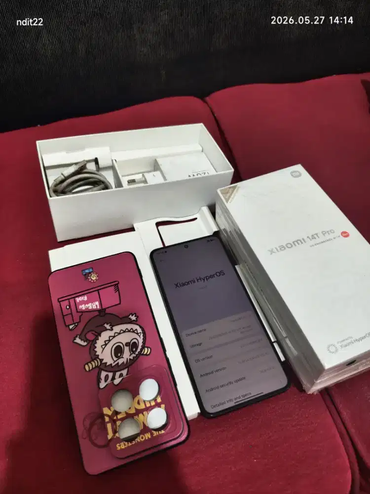 Xiaomi 14t pro black 12/512 fulssetttt