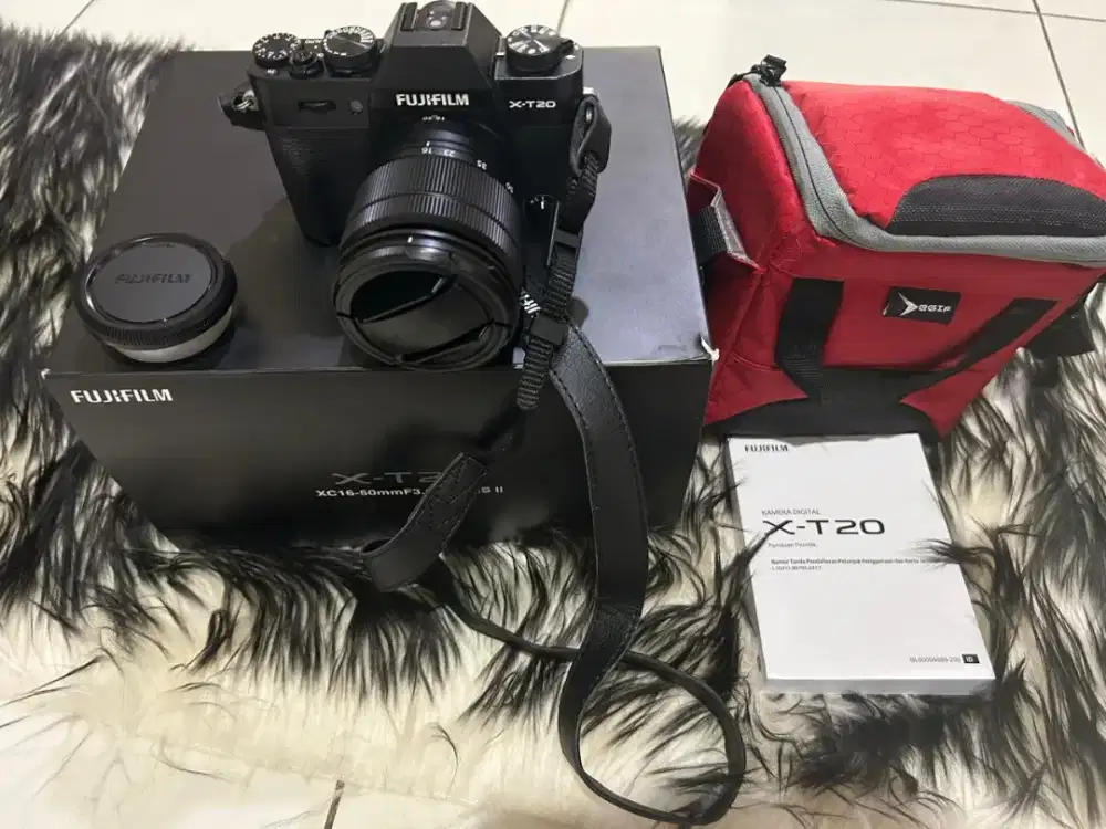 Dijual FUJIFILM X-T20 KIT LENS MULUS SIAP PAKAI