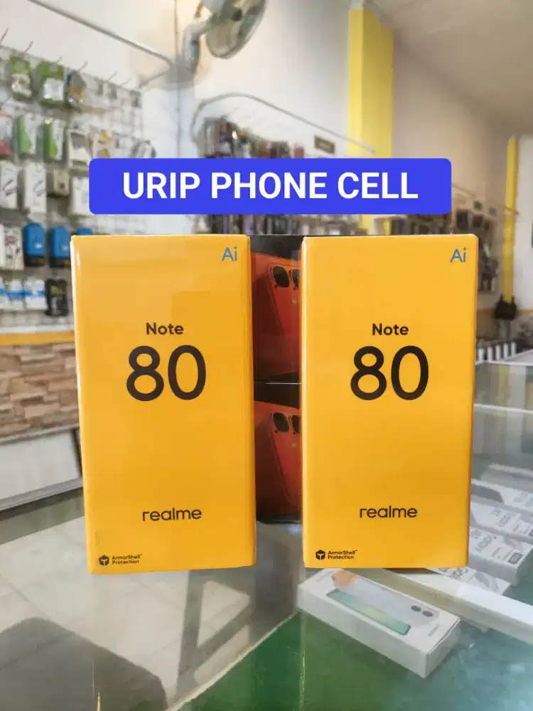 REALME NOTE 80 4/128 promo+bonus cash & credit garansi Resmi