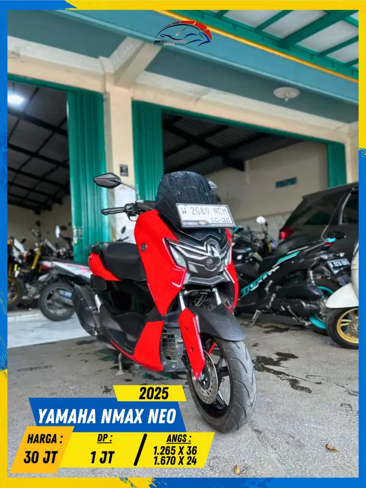 YAMAHA NMAX NEO 2025 PLAT W MONGGO BOSS HIKMAH MOTOR KEPUH MALANG