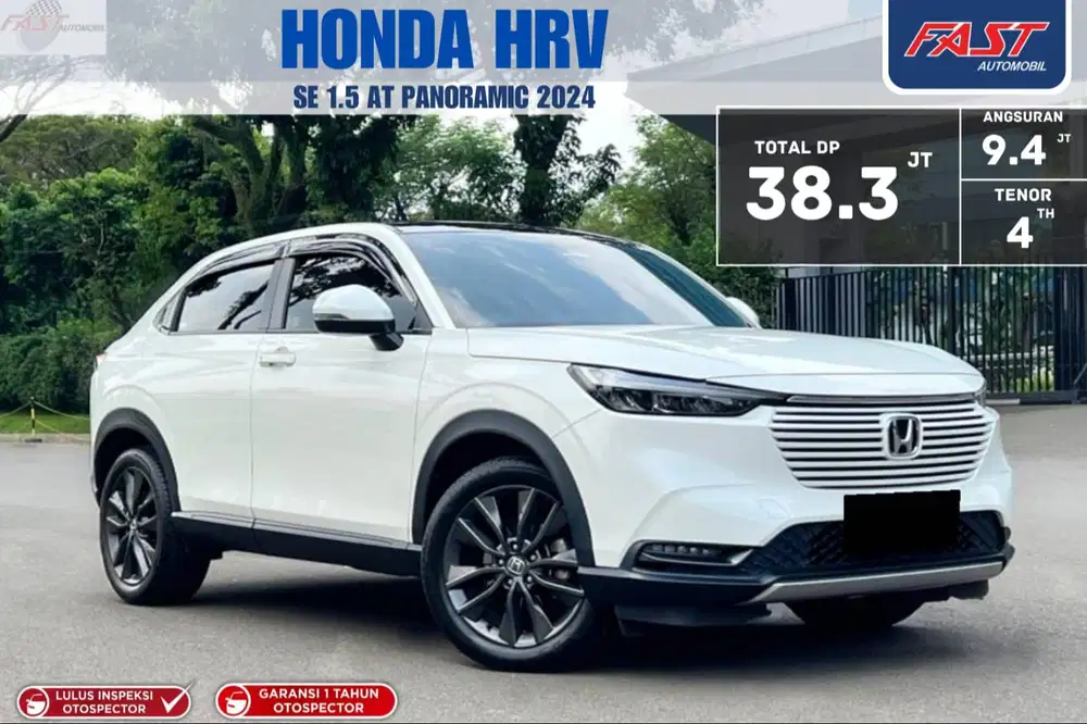 KM 23RB TANGAN PERTAMA GARANSI HONDA HRV SE 2024 1.5 AT PANORAMIC
