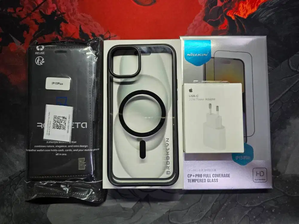 iPhone 15 Plus 256GB ex iBox Bonus Charger Original Apple 20W