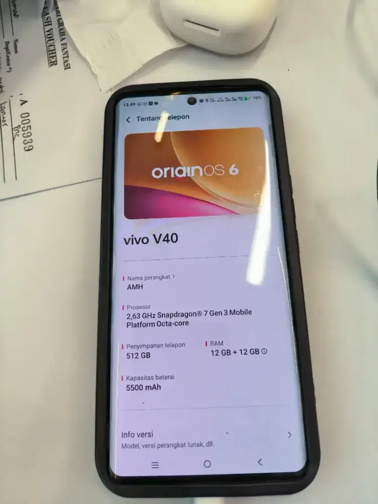 Vivo V40 Silver 512GB