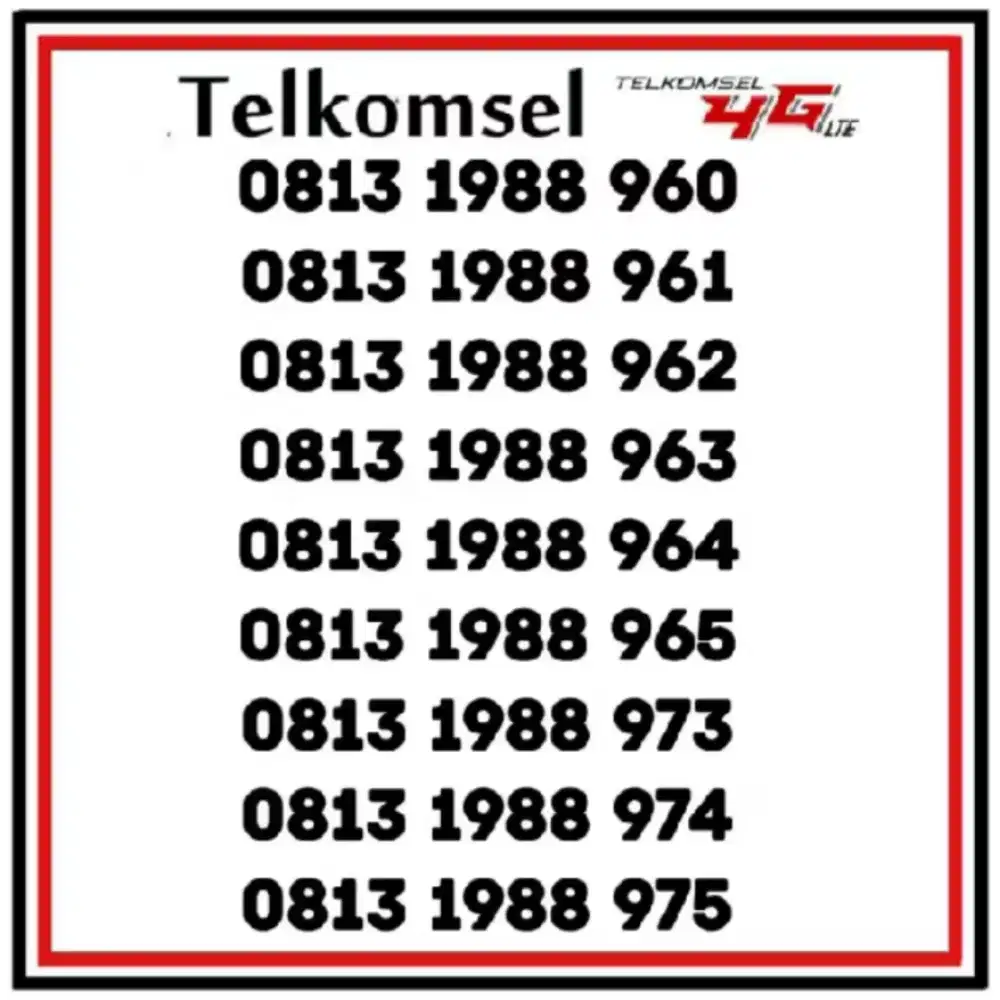Cek #Nomor #Cantik #Perdana #Simpati  tahun 1988 dengan Kartu As har