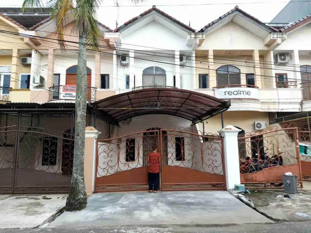 Dijual townhouse cantik ditengah kota Palembang dekat hotel 101 Rajawali Palembang