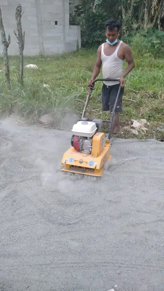 Stemper kodok pemadatan baby roller 2ton