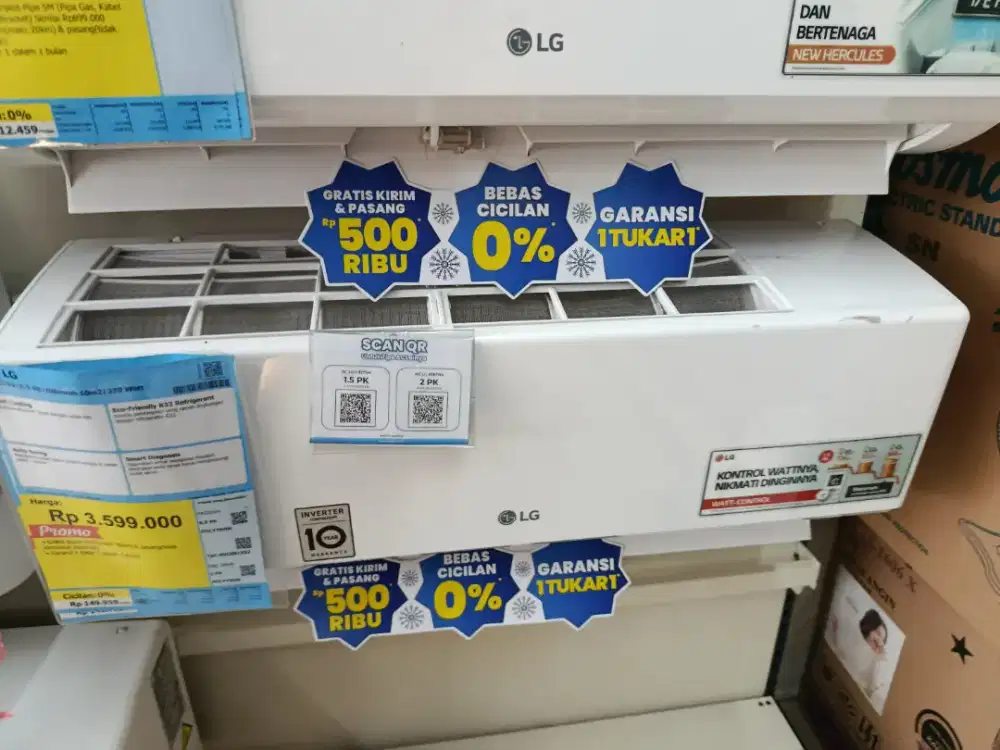 PROMO CICILAN RINGAN AC LG 0,5pk