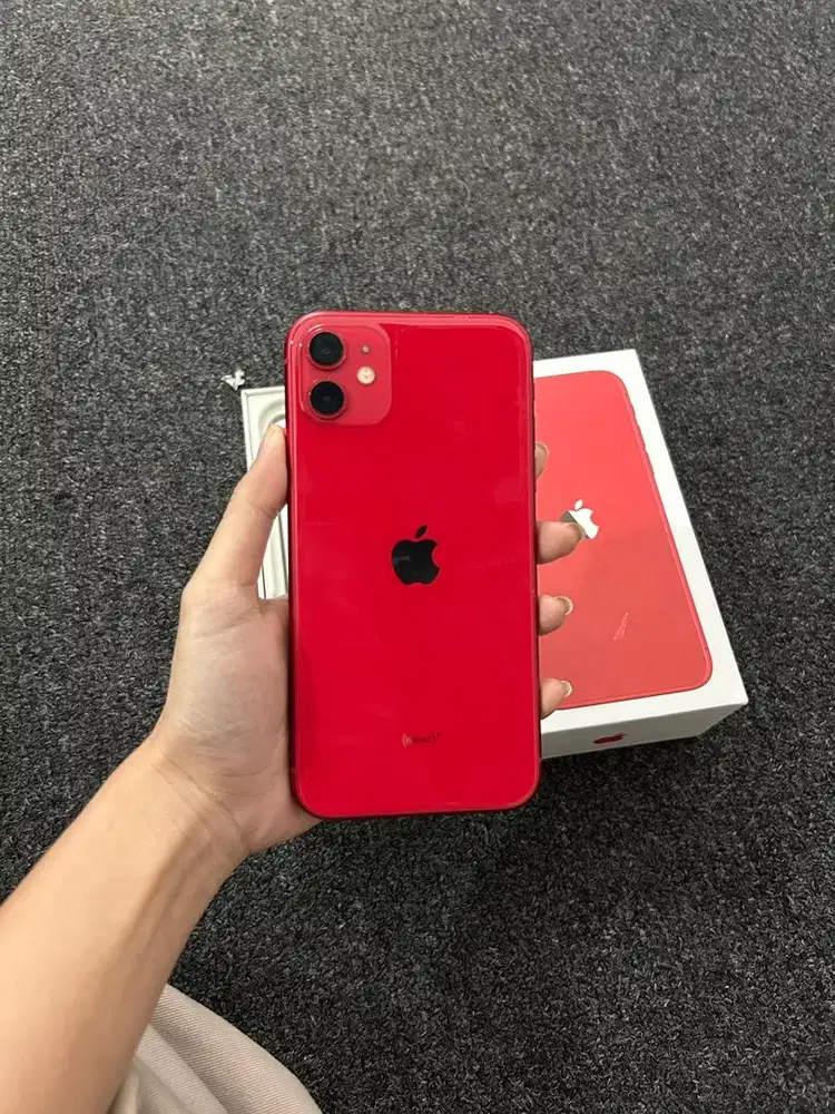 Iphone 11 128GB All Op Fullset mulus nominus bergaransi