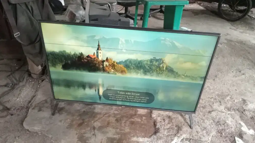 Tv LED LG 49 inch smart digital minus gambar goyang
