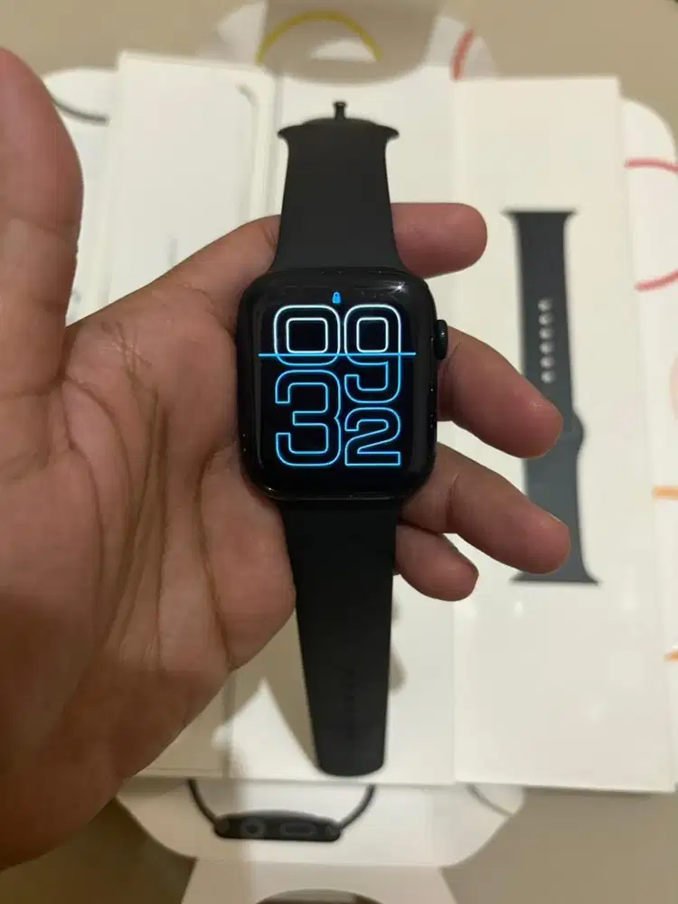 Apple watch series se2 44mm ex garansi resmi fullset ori mulus bh88%