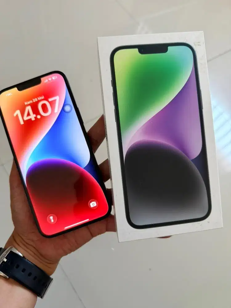 iPhone 14 Plus 128GB Midnight ex BliBli Store Indonesia